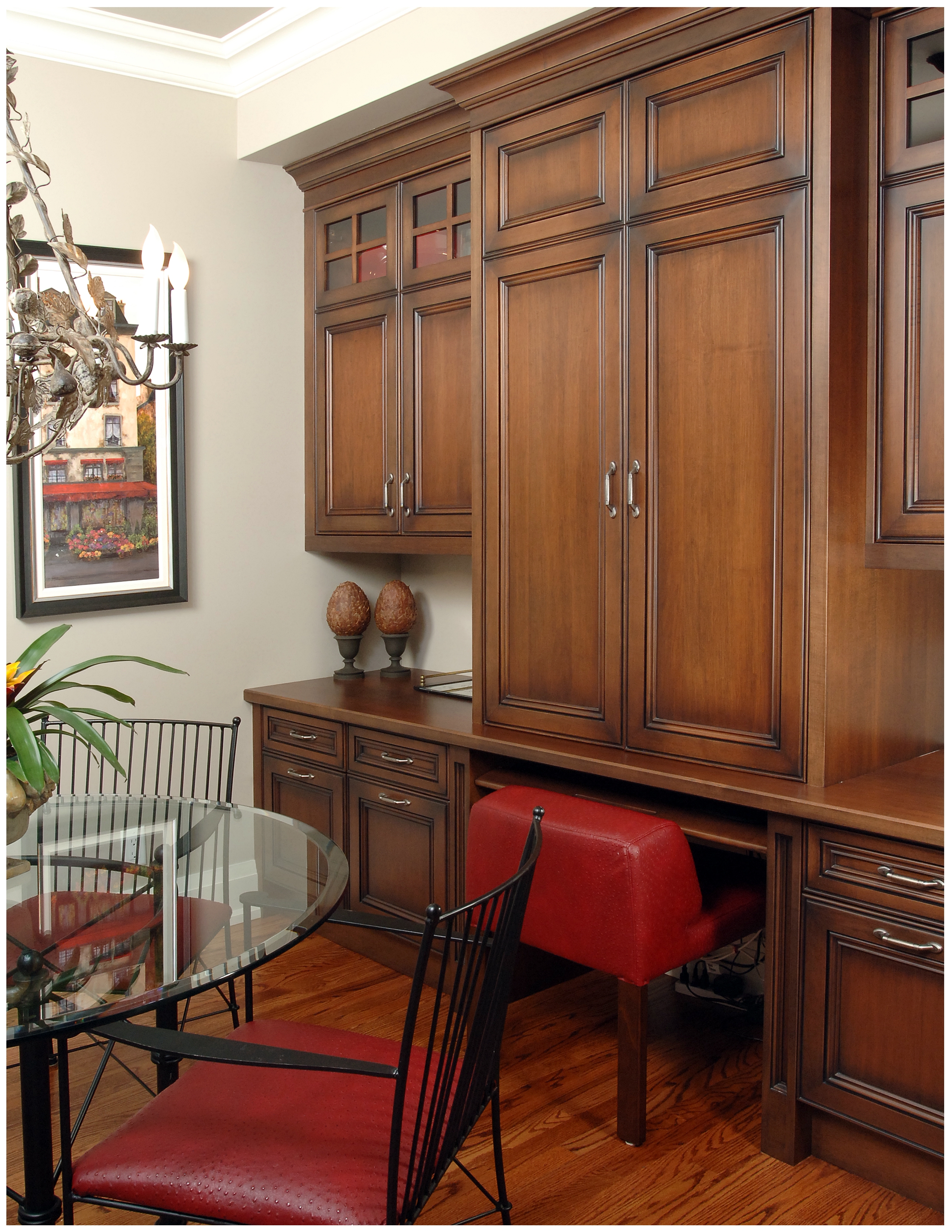 Custom Storage and Display Cabinetry